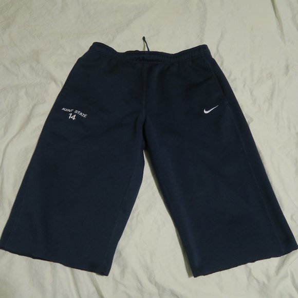 Nike Other - Nike Therma FIT Team Tech Fleece Short XL Navy Blue Kent State Team Issue 378255